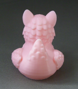 3D Prints - Wolf Badeend 1 - Kersenroze (Sakura Pink)