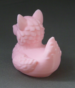 3D Prints - Wolf Badeend 1 - Kersenroze (Sakura Pink)