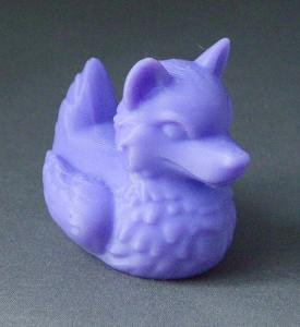 3D Prints - Wolf Badeend 1 - Paars (Purple)