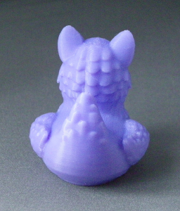 3D Prints - Wolf Badeend 1 - Paars (Purple)