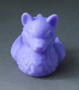 3D Prints - Wolf Badeend 1 - Paars (Purple)