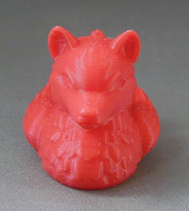 3D Prints - Wolf Badeend 1 - Rood (Red)
