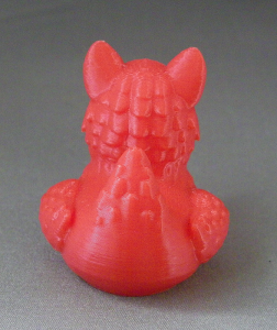 3D Prints - Wolf Badeend 1 - Rood (Red)