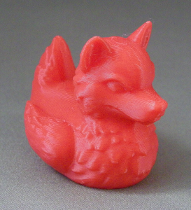 3D Prints - Wolf Badeend 1 - Rood (Red)