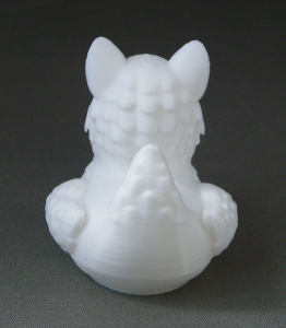 3D Prints - Wolf Badeend 1 - Wit (White)