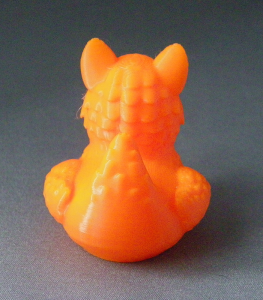 3D Prints - Wolf Badeend 1 - Zonnig Oranje (Sunny Orange)