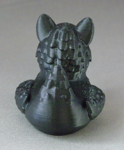 3D Prints - Wolf Badeend 1 - Zwart (Black)