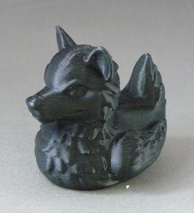 3D Prints - Wolf Badeend 1 - Zwart (Black)