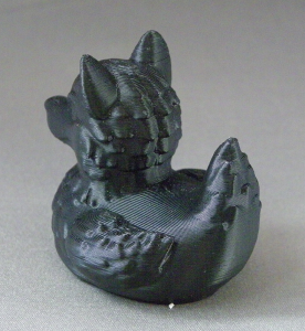 3D Prints - Wolf Badeend 1 - Zwart (Black)