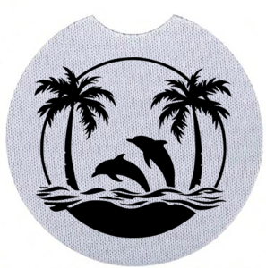 Onderzetter - Dieren - Dolfijn 1