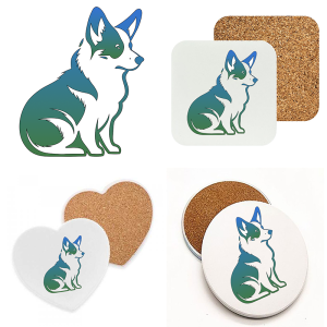 Onderzetter - Dieren - Hond 1