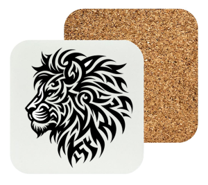Onderzetter - Dieren - Leeuw 2