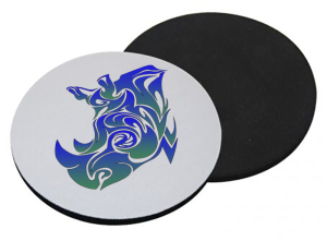Onderzetter - Dieren - Neushoorn 1