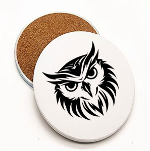Onderzetter - Dieren - Uil 1