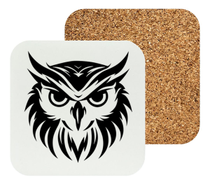 Onderzetter - Dieren - Uil 1