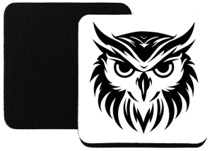 Onderzetter - Dieren - Uil 1