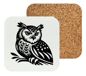 Onderzetter - Dieren - Uil 2