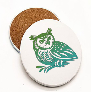 Onderzetter - Dieren - Uil 2