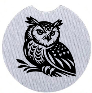 Onderzetter - Dieren - Uil 2