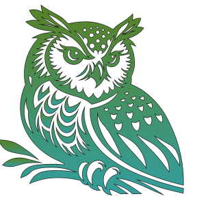 Onderzetter - Dieren - Uil 2