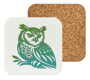 Onderzetter - Dieren - Uil 2