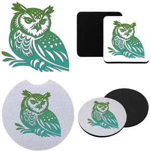 Onderzetter - Dieren - Uil 2