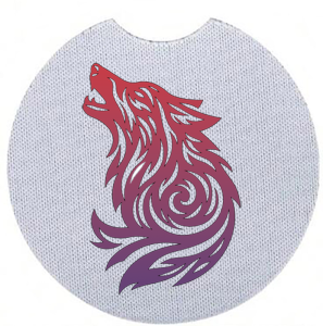Onderzetter - Dieren - Wolf 1