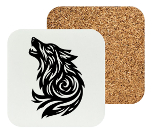 Onderzetter - Dieren - Wolf 1