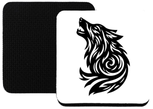 Onderzetter - Dieren - Wolf 1
