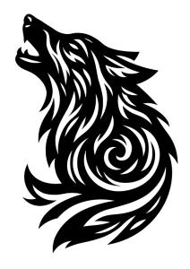 Onderzetter - Dieren - Wolf 1