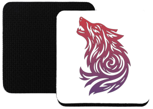 Onderzetter - Dieren - Wolf 1