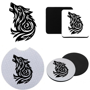 Onderzetter - Dieren - Wolf 1