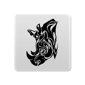 Magneet - Dieren - Neushoorn 1