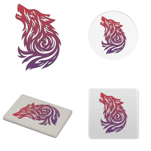 Magneet - Dieren - Wolf 1