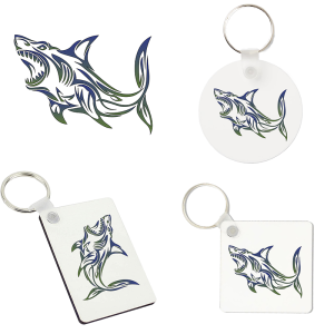 Sleutelhanger - Dieren - Haai 1