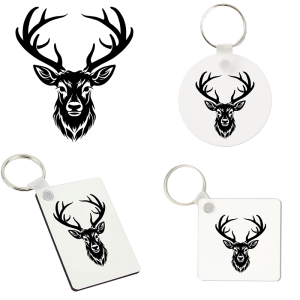 Sleutelhanger - Dieren - Hert 1
