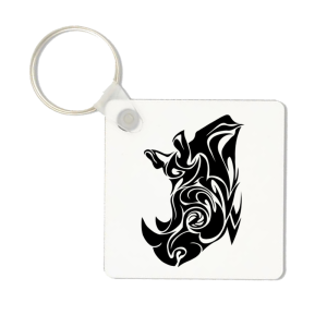 Sleutelhanger - Dieren - Neushoorn 1