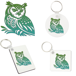 Sleutelhanger - Dieren - Uil 2