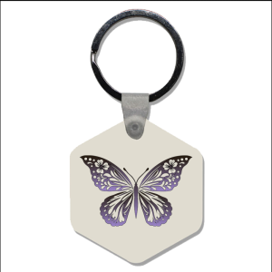 Sleutelhanger - Dieren - Vlinder 1