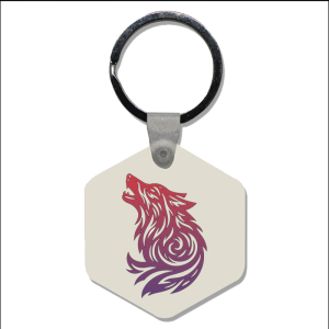 Sleutelhanger - Dieren - Wolf 1