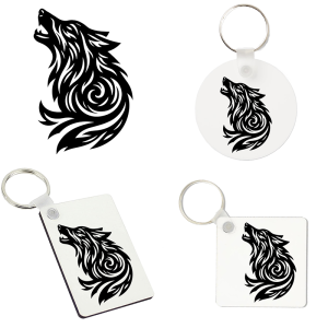 Sleutelhanger - Dieren - Wolf 1
