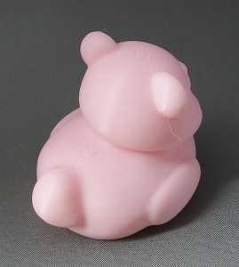 3D Prints - Panda Badeend 1 - Kersenrozen (Sakura Pink)