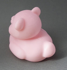 3D Prints - Panda Badeend 1 - Kersenrozen (Sakura Pink)