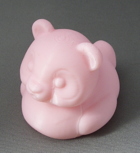 3D Prints - Panda Badeend 1 - Kersenrozen (Sakura Pink)