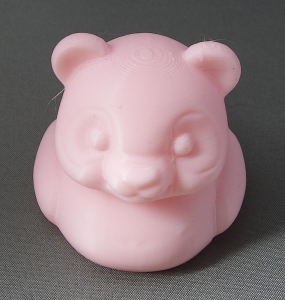 3D Prints - Panda Badeend 1 - Kersenrozen (Sakura Pink)