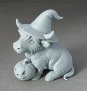 3D Prints - Helloween Koe 1 (Meerdere Kleuren Mogelijk)
