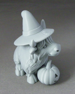 3D Prints - Helloween Koe 1 (Meerdere Kleuren Mogelijk)