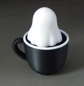 3D Prints - Geest op Kopje 1 (Meerdere Kleuren Mogelijk)