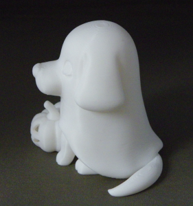 3D Prints - Hond Geest 2 (Meerdere Kleuren Mogelijk)