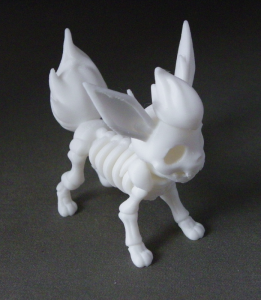 3D Prints - Flareon Skelet (Meerdere Kleuren Mogelijk)